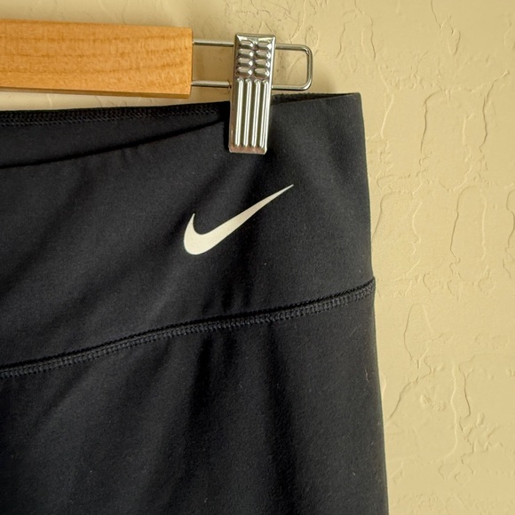 Nike Dri Fit NFL New England Patriots Wide Leg Yoga Pants Black Leggings Large - Picture 3 of 8